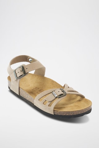 Sandali in pelle scamosciata Neva - Grigio