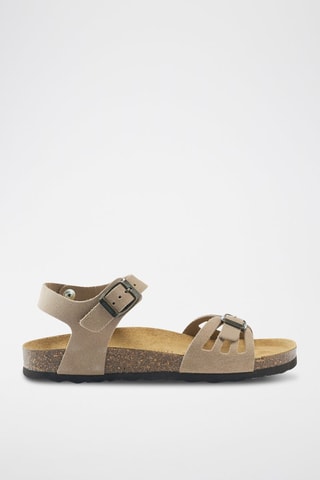 Sandali in pelle scamosciata Neva - Grigio