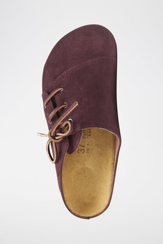 Sabot in pelle Ester - Rosso