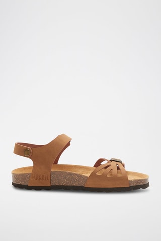 Sandali in ecopelle Neva - Marrone