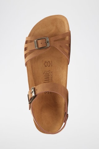 Sandali in ecopelle Neva - Marrone