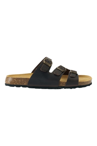 Mules en cuir - Marron