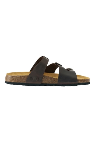 Mules en cuir - Marron