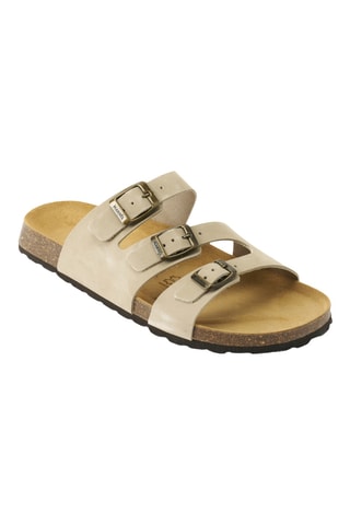 Mules en nubuck - Beige