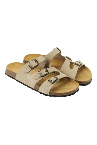 Mules en nubuck - Beige