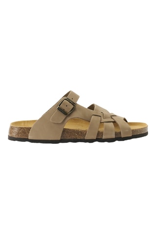 Mules en nubuck - Gris