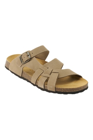 Mules en nubuck - Gris