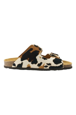 Mules en cuir - Marron