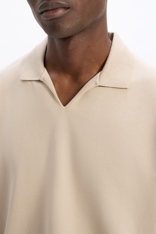 Polo regular - Beige chiaro