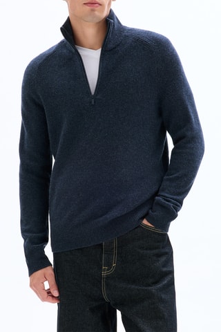 Maglia in lana - Blu