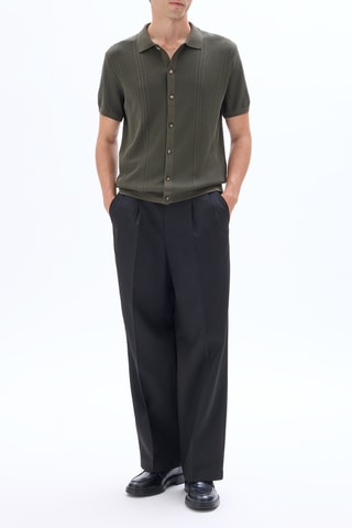 Camicia regular - Kaki