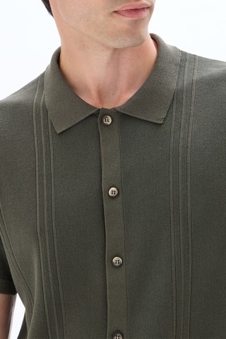 Camicia regular - Kaki