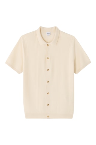 Camicia regular - Ecrù