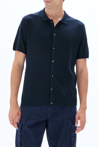 Camicia regular - Navy