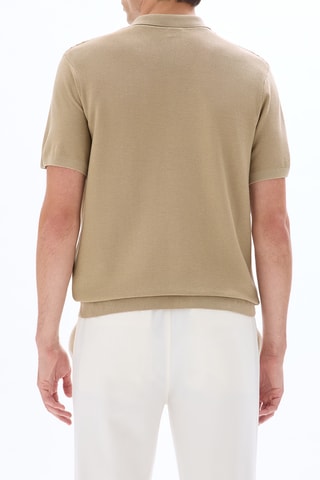 Camicia regular - Beige