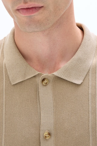 Camicia regular - Beige