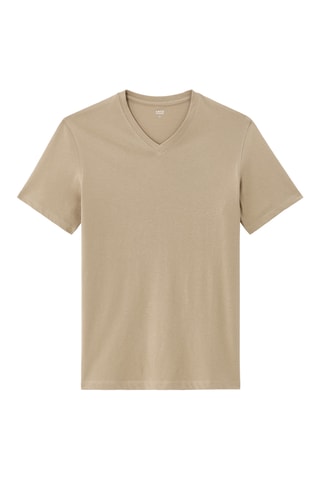 T-shirt regular - Beige