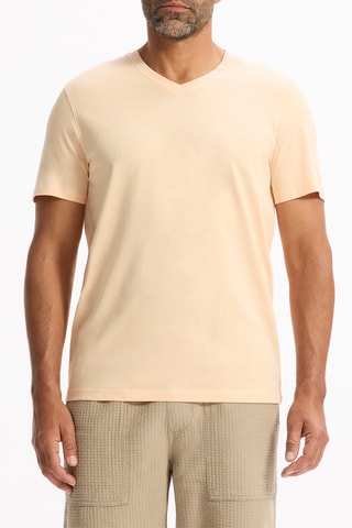 T-shirt regular - Arancione chiaro