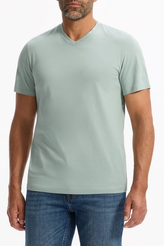 T-shirt regular - Verde chiaro