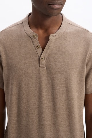 T-shirt regular - Taupe