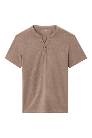 T-shirt regular - Taupe