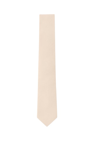 Cravatta in lino - Beige