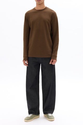 T-shirt Boxy - Marrone