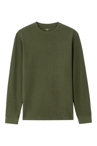 T-shirt Boxy - Kaki