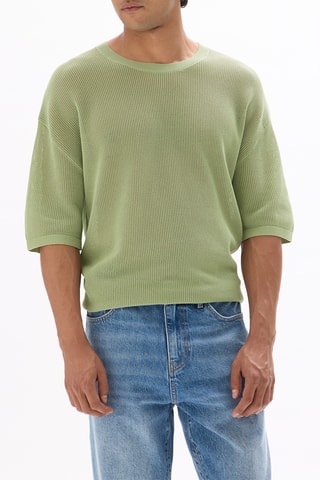 T-shirt Boxy - Verde