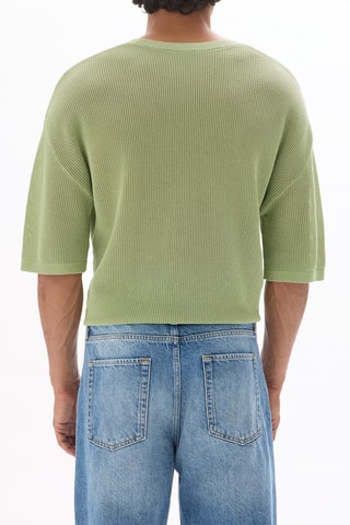 T-shirt Boxy - Verde