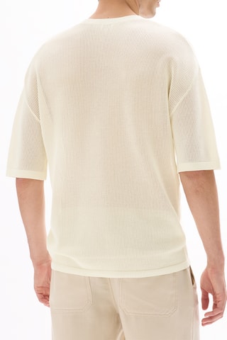 T-shirt Boxy - Ecrù