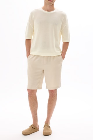 T-shirt Boxy - Ecrù