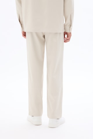 Pantaloni straight - Ecrù
