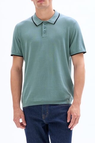 Polo regular - Verde