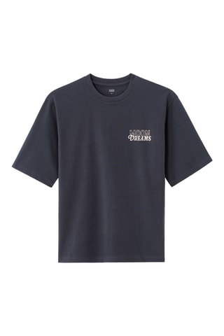 T-shirt oversize - Blu scuro