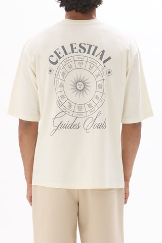 T-shirt oversize - Ecrù