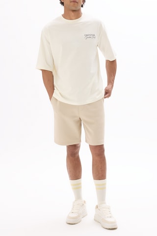 T-shirt oversize - Ecrù