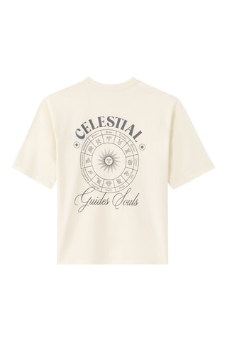 T-shirt oversize - Ecrù