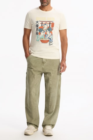 T-shirt regular - Ecrù