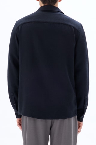 Camicia regular - Nero