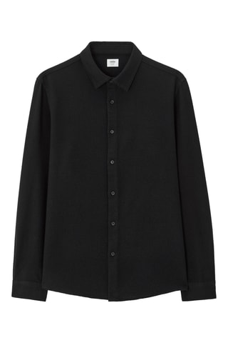 Camicia regular - Nero