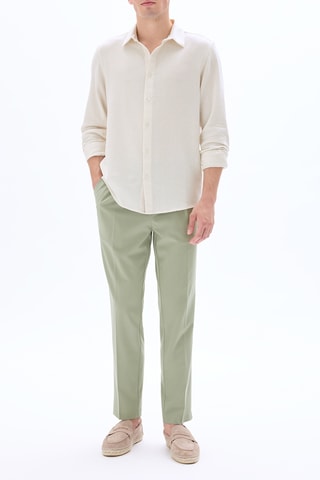 Camicia regular - Ecrù