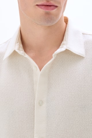 Camicia regular - Ecrù