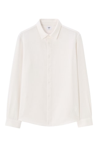 Camicia regular - Ecrù