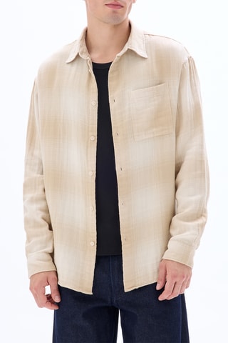 Camicia loose - Beige