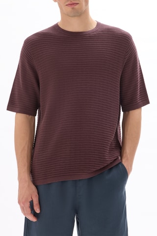 T-shirt regular - Marrone