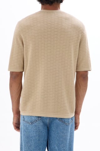 T-shirt regular - Beige chiaro