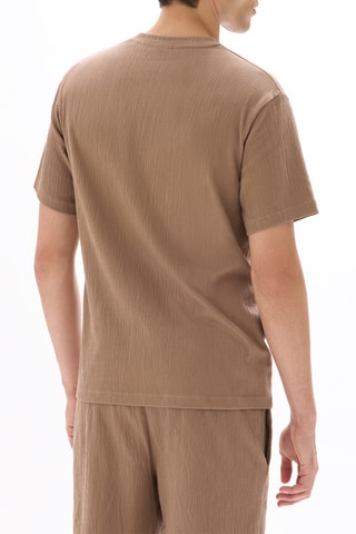 T-shirt Boxy - Taupe