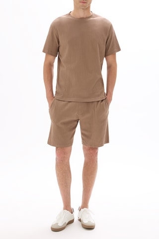 T-shirt Boxy - Taupe