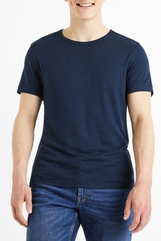 T-shirt in lino - 